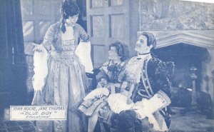 Vintage Postcard 1910's John Roche Jane Thomas in Blue Boy Educational Artwork