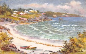 Ocean Scene Beach Scene Bermuda Postcard