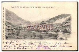 Old Postcard Modane Mont Cenis