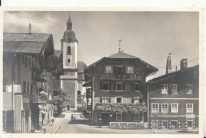 Germany Postcard - Miesbach - Hindenburg - Platz - Real Photograph - Ref 16345A