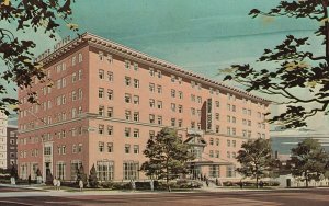 Vintage Postcard The Dodge House Overlooking Plaza to Capitol Hub Washington DC