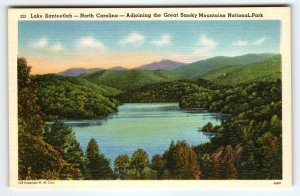 Lake Santeetlah Great Smokey Mountains National Park North Carolina Postcard