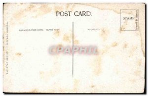 Old Postcard Great Britain The Warren Folkestone Train