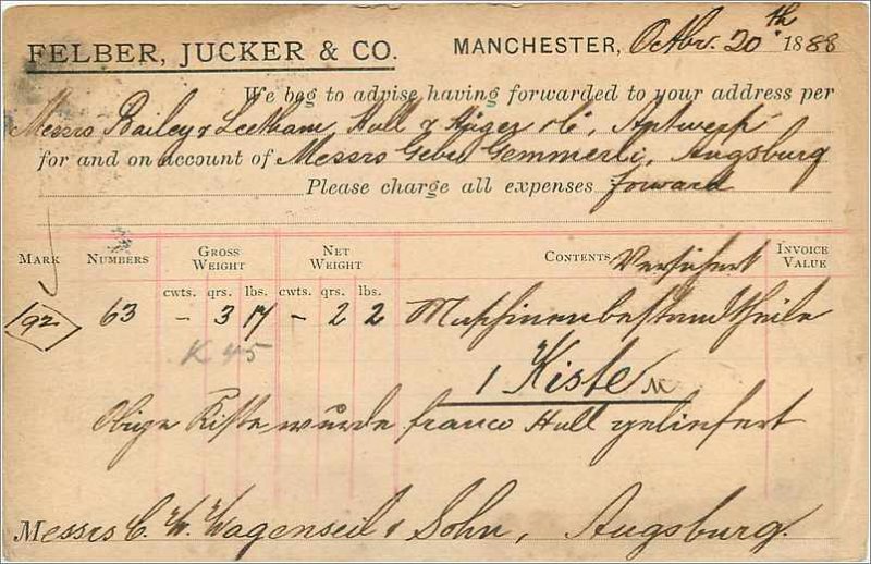 Entier Postal Stationery Postal Great Britain Great Britain 1888 Manchester t...