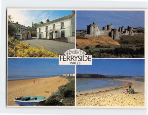 Postcard Kidwelly & Ferryside, Wales