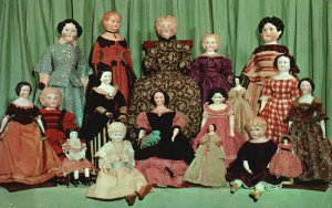 Doll Collections Of Mrs. Mabel D. Gurney Toys Games Dan Grigg Postcard