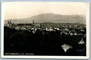 BAD HOMBURG GERMANY ANTIQUE REAL PHOTO POSTCARD RPPC