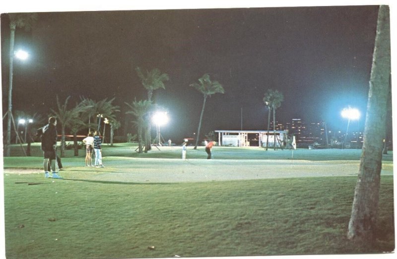 Postcard Jade Jewel Haulover Beach Park Golf Course Miami FL