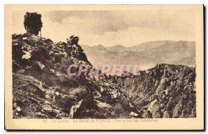 Old Postcard Corsica The Galle door taking view of the Creeks