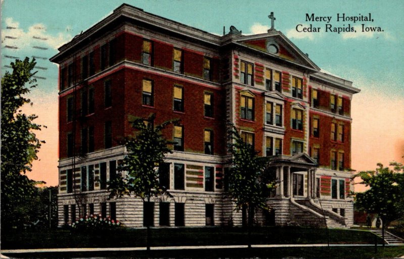 Iowa Cedar Rapids Mercy Hospital 1917