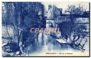 Old Postcard Montargis View Puiseaux