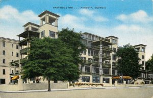 Vintage Postcard Partridge Inn Augusta GA Hotel