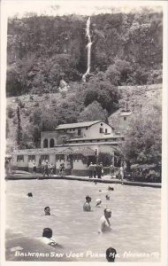 Mexico Navarro Balneario San Jose Purua Real Photo RPPC