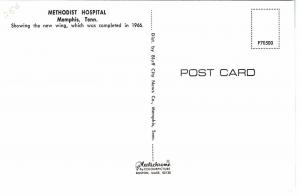 Memphis Methodist Hospital 1965 Unused TN