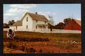 IA Living History Farms DES MOINES IOWA Postcard PC