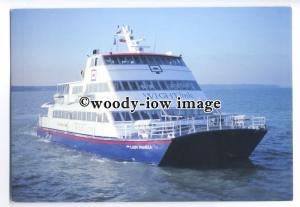 FE1071 - Wightlink Ferry - Our Lady Pamela , built 1986 - postcard