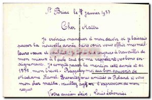 Old Postcard Saint Briac General View Villas