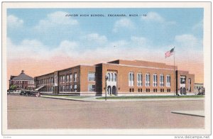 ESCANABA, Michigan, 1930-1940's; Junior High School