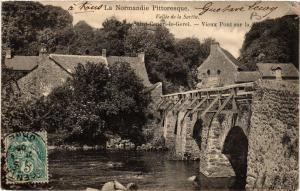 CPA Vallée de la Sarthe - St-Céneri-le-Gerei - Vieux Pont sur (435400)