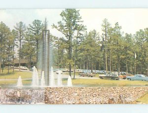 Chrome FOUNTAIN SCENE Hot Springs Village Arkansas AR AH4180