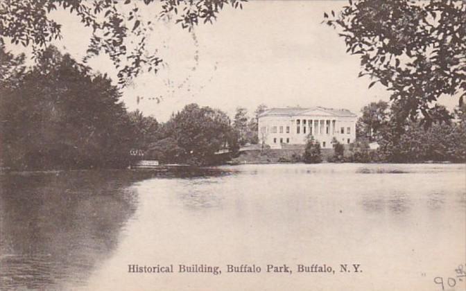 New York Buffalo Historical Building Buffalo Park 1906