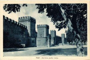 CPA RIETI Barriera porta Cintia ITALY (545690)