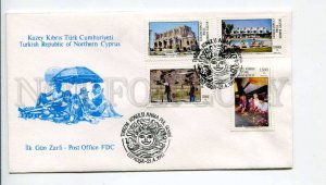 293278 Turkish Northern Cyprus 1992 year First Day COVER tourism