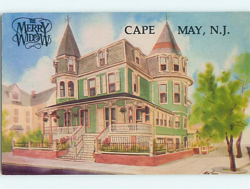 1986 Merry Widow - Victorian House Cape May New Jersey NJ Q7600