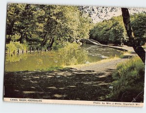 Postcard Canal Basin, Aberdulais, Wales