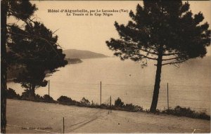 CPA LE LAVANDOU Environs - Hotel d'Aiguebelle - Le Tennis - Cap Negre (1110469)