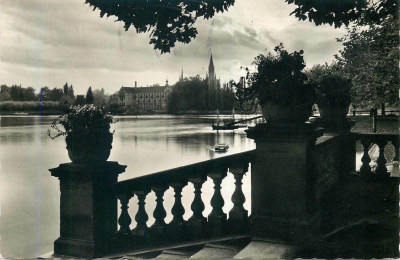 Postcard Germany Konstanz am Bodensee Abendstimmung