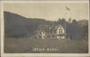 Kearsarge NH Echo Farm c1910 Real Photo Postcard