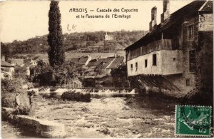 CPA Arbois- Cascade des Capucins,Panorama de l'Ermitage FRANCE (1043272)