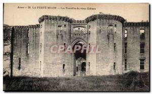 La Ferte Milon - The Turrets of Old Castle - Old Postcard
