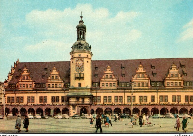 Germany Leipzig Market & Old Town Hall