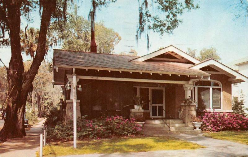 DAYTONA BEACH, FL Florida   DUNCAN TEA ROOM   Roadside   1955 Chrome Postcard