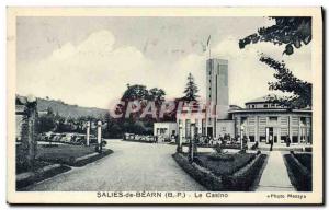 Old Postcard Salies de Bearn Casino