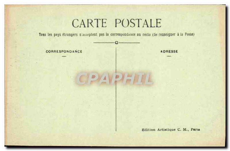 Old Postcard Paris Statue of Joan of Arc Square Pyramids Hotel Regina