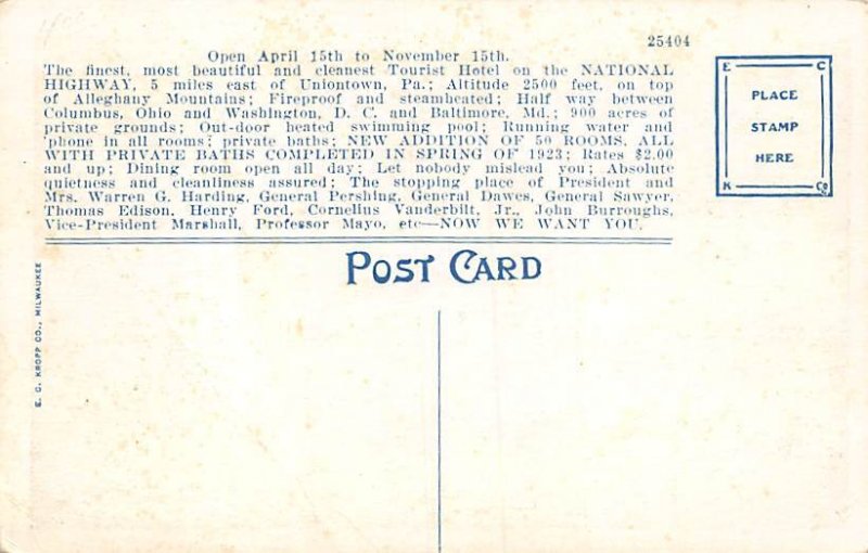 Summit Hotel Uniontown, Pennsylvania PA