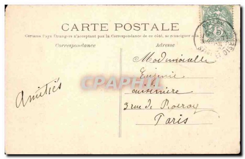 Poissy Old Postcard Island Leon