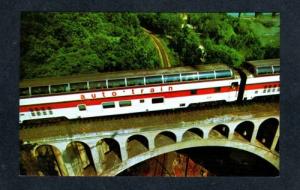 FL Auto Railroad Train Washington DC to Florida Postcard PC