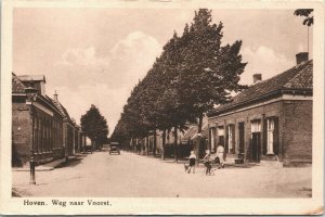 Netherlands Hoven Weg Naar Voorst  Vintage Postcard 04.09