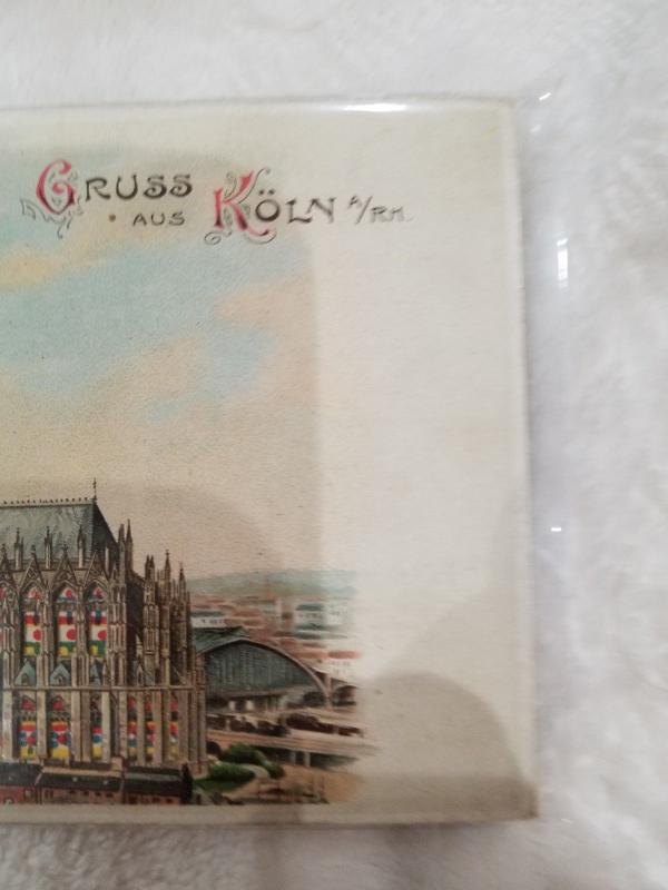 Antique Postcard, Gruss aus Koln