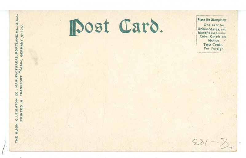 ME - Calais. Main Street  ca 1905