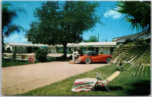 Park Lake Hotel Clearwater Florida FL Hotel Rooms And Huge Grounds View Postcard