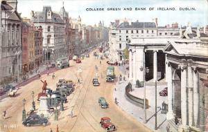 uk928 college green and  banck of ireland dublin  uk car