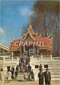 Postcard Modern Brussels World Fair Pavilion Thailand