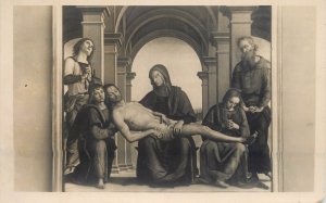 Fine art Italy Florence Uffizi taken off the cross Perugino