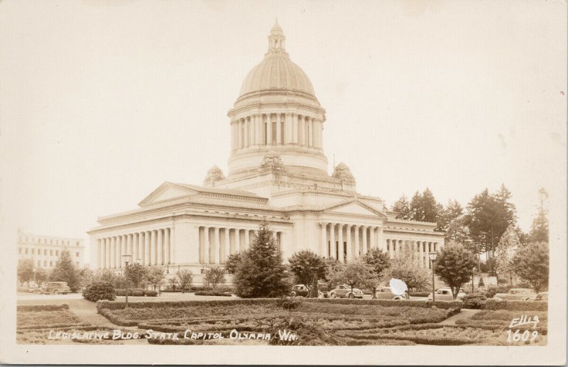 Legislative Building State Capitol Olympia WA Unused Ellis #1609 Postcard F17