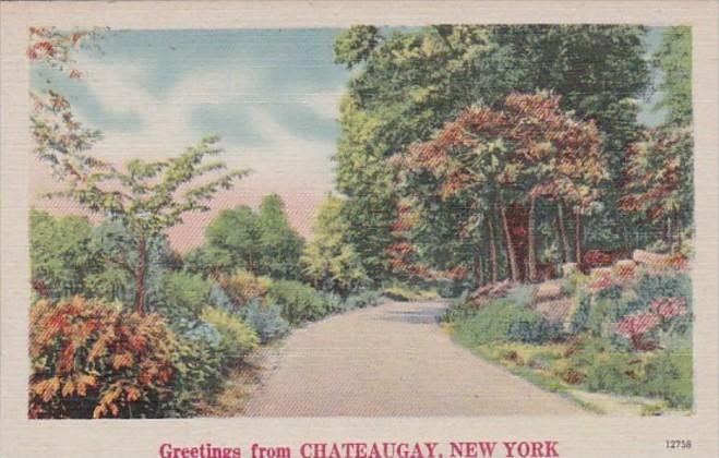 New York Greetings From Chateaugay